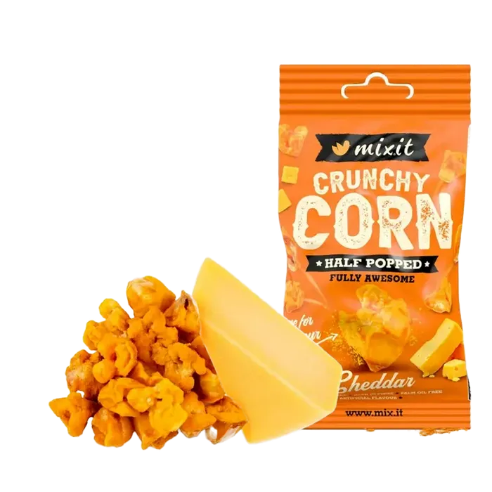 Mixit Chrunchy corn cheddar 40g BLP